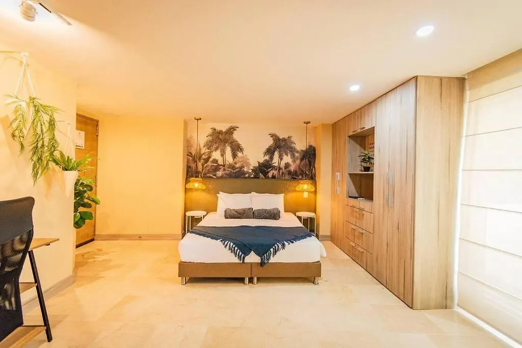 Apartamento Stylish Loft, Balcony, Fast Internet, Parking 210 Medellín